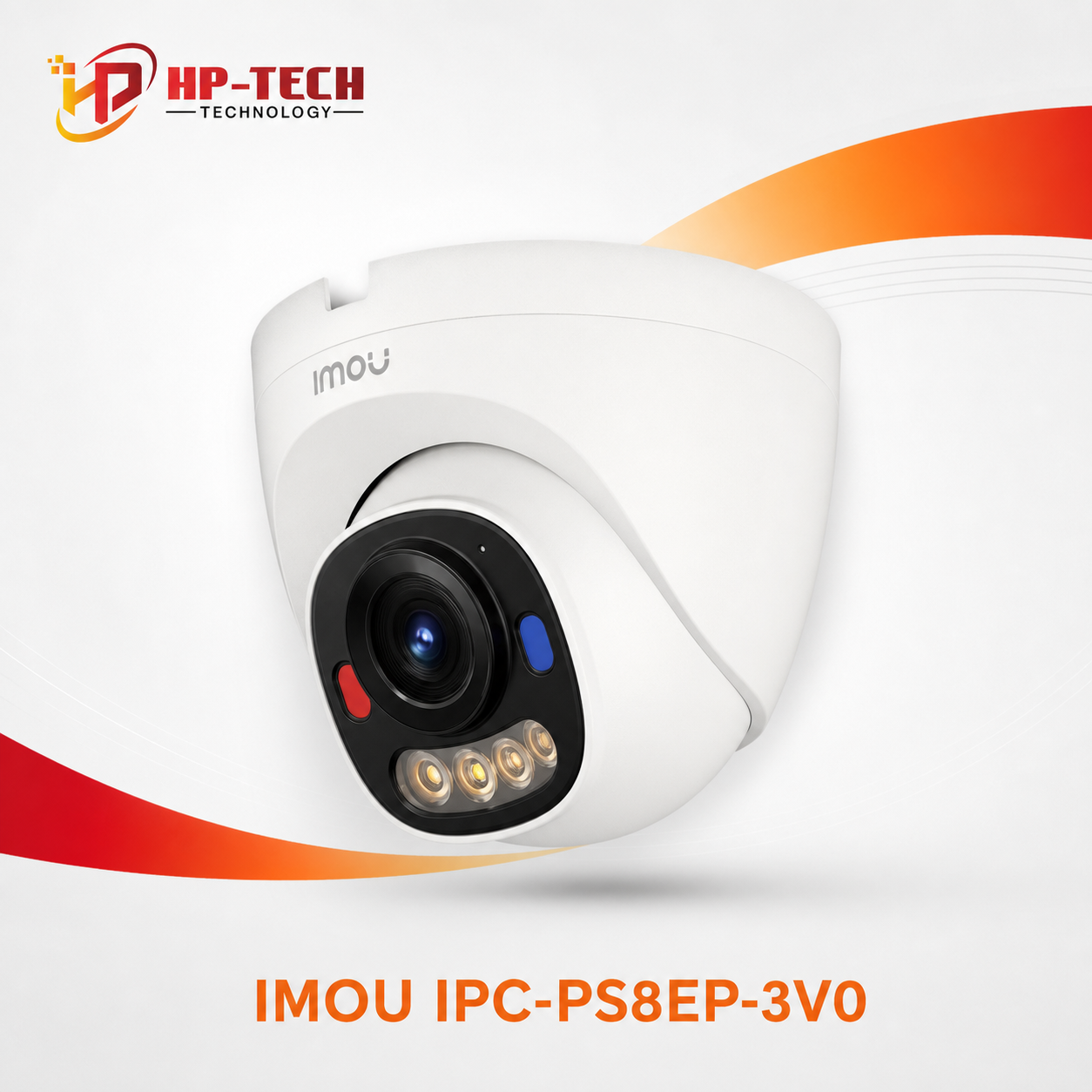 IMOU Camera IP PoE Dome 3MP IPC-PS8EP-3V0