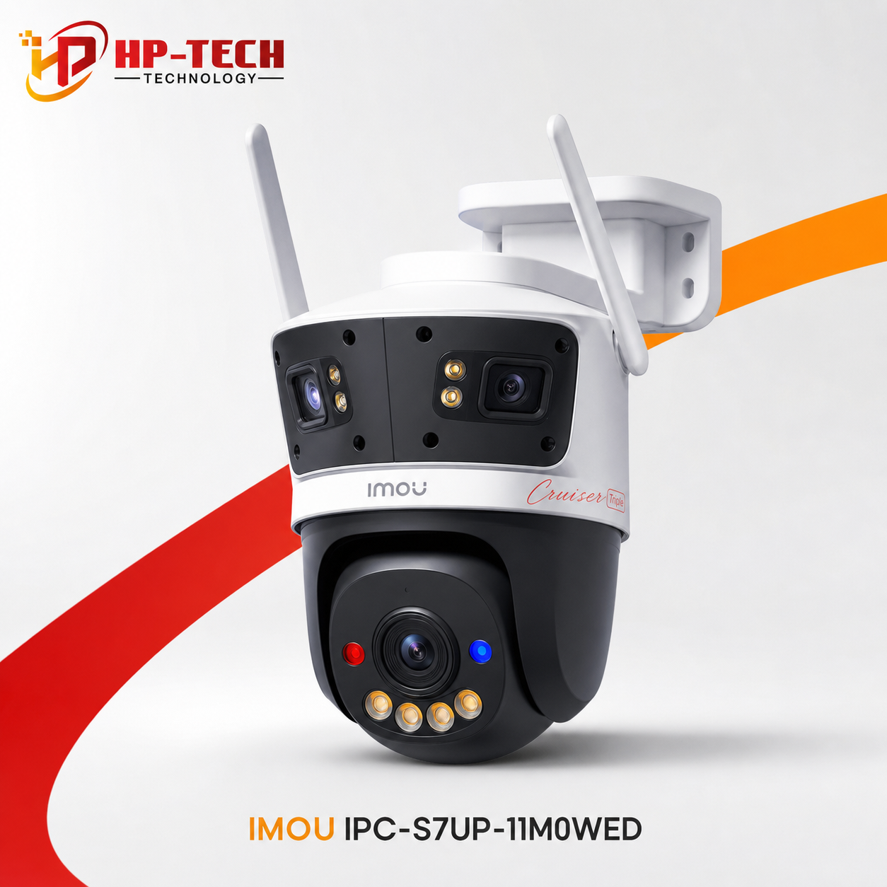 IMOU Camera Cruiser Triple 11MP IPC-S7UP-11M0WED